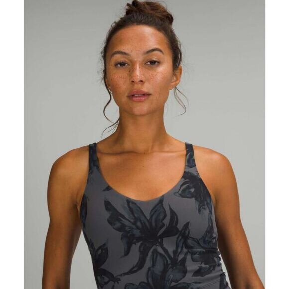 LULULEMON Align Tank Top Botanical Bloom Anchor Multi Size 2 - Picture 4 of 9